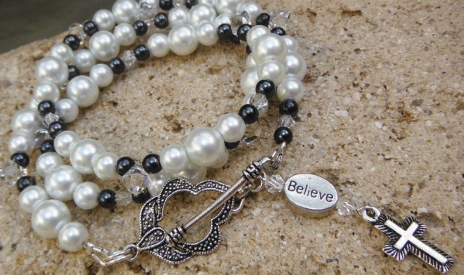 Believe Pearls and Crystals